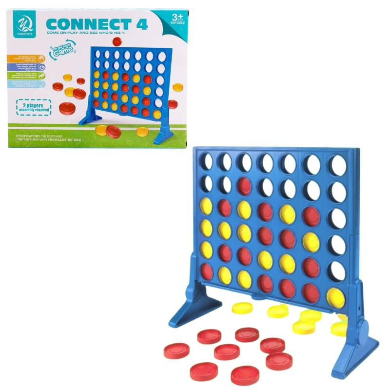 Connect 4 Game – Classic 2‑Player Strategy Board Game