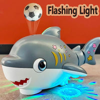 Musical Shark Toy With Floating Ball