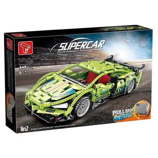 Supercar Building Blocks – 448+ PCS Model Kit