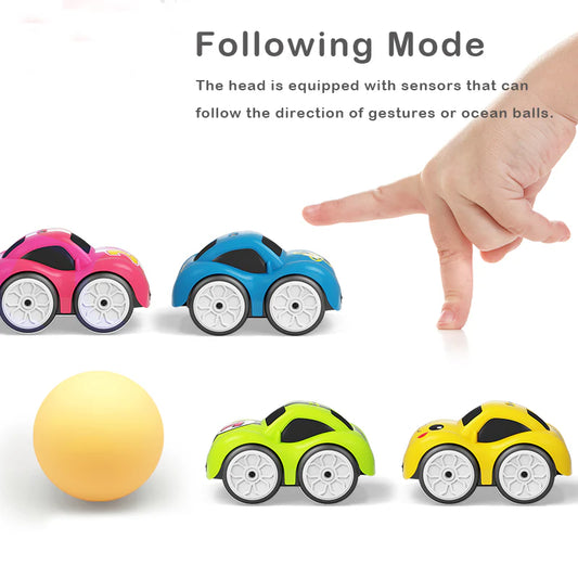 2.4G Electric Mini Remote Control Follow Sensor Car