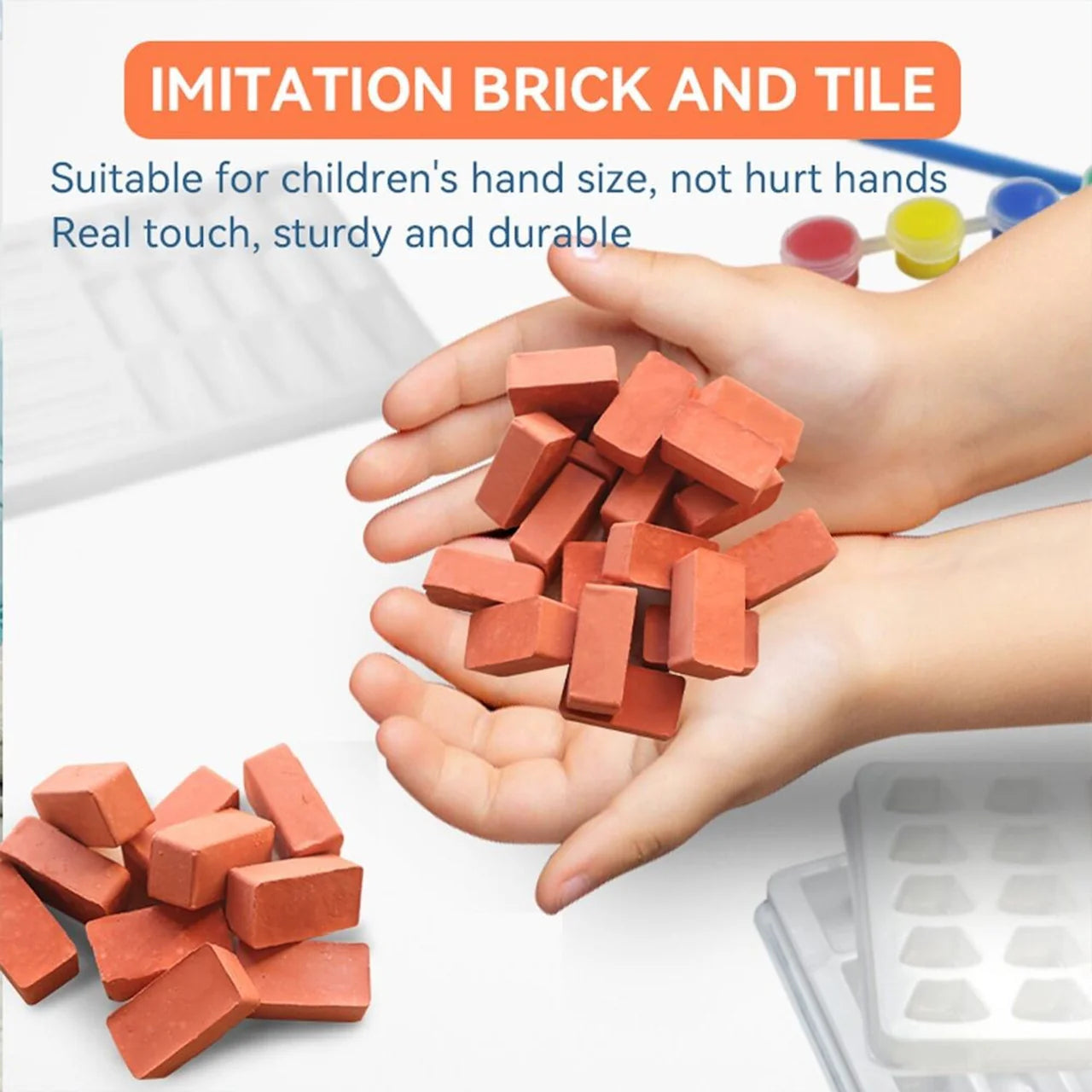 DIY Real Brick Construction Kit