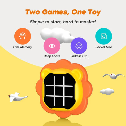 Tic Tac Toe Lion – Light & Sound Game