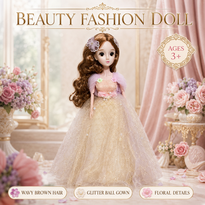 Beauty Fashion Doll - 23 Inches
