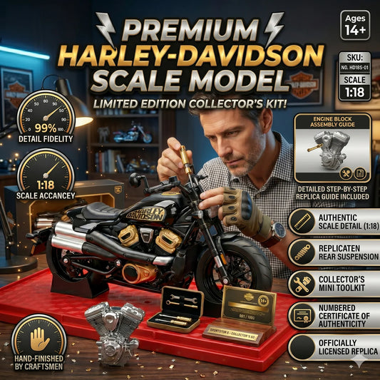 1:24 Scale Diecast H.D.V.S Sportster Bike Model