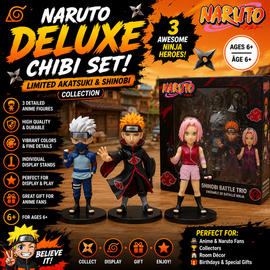 Naruto Anime Action Figure Set