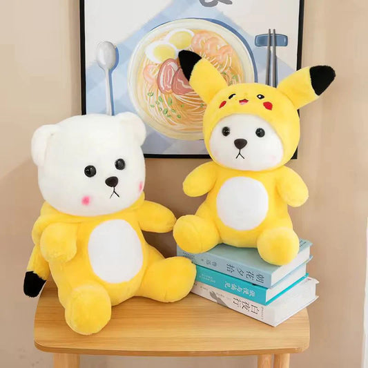 Pikachu Hoodie Plush Bear