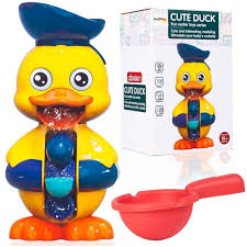 Happy Bath Time Set – Duck Waterfall Bath Toy for Babies
