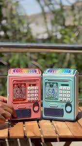 Creative ATM Money Box with Fingerprint & Sound
