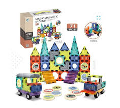 Magic Magnetic Building Blocks Set – 71 PCS