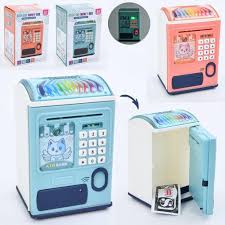 Creative ATM Money Box with Fingerprint & Sound