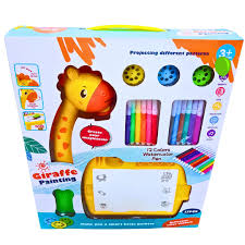 Giraffe Painting Projector Drawing Set for Kids