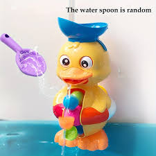 Happy Bath Time Set – Duck Waterfall Bath Toy for Babies