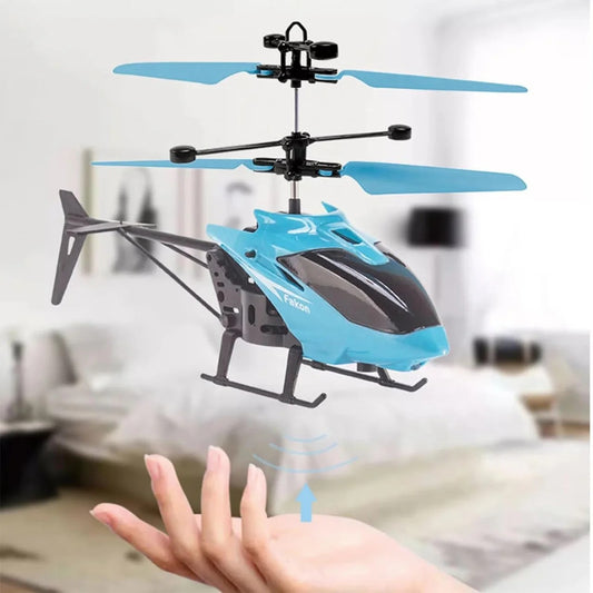 2-in-1 Hand Gesture & Sensor Flying Helicopter