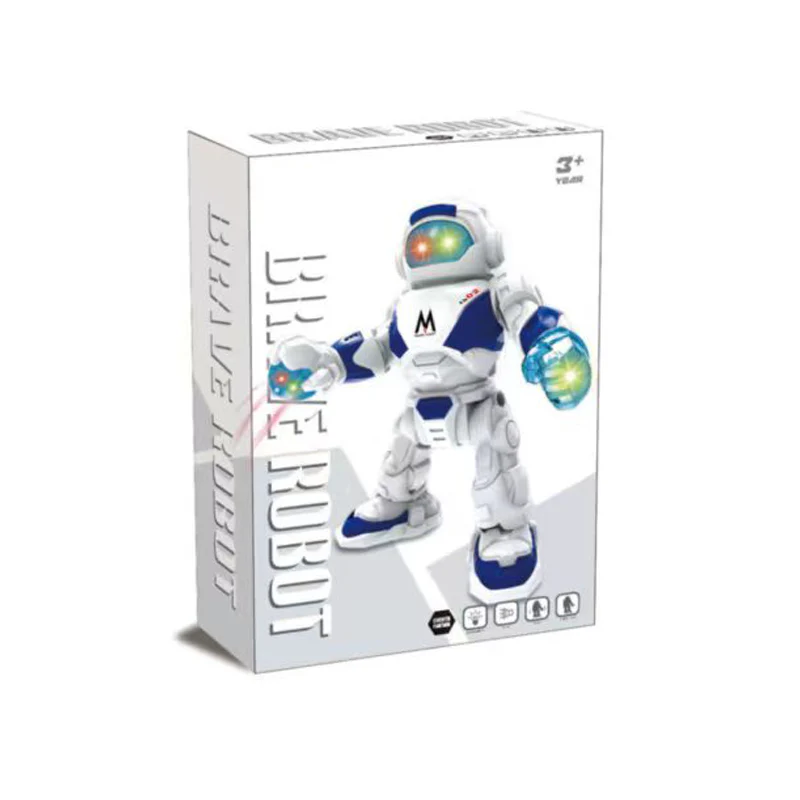 Walking Brave Robot Toy β Lights, Sounds & Action for Endless Fun