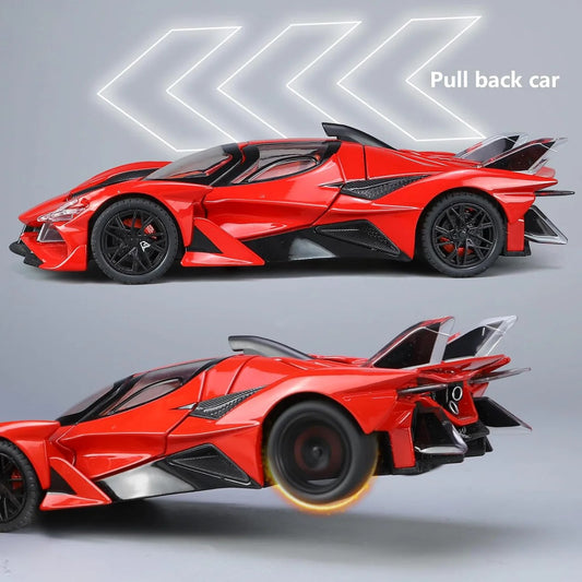 1:24 Scale Apollo Project EVO Die‑Cast Car Model