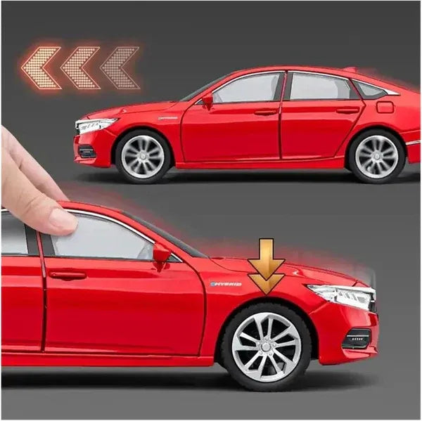 1:24 Diecast Honda Accord Hybrid Model Car
