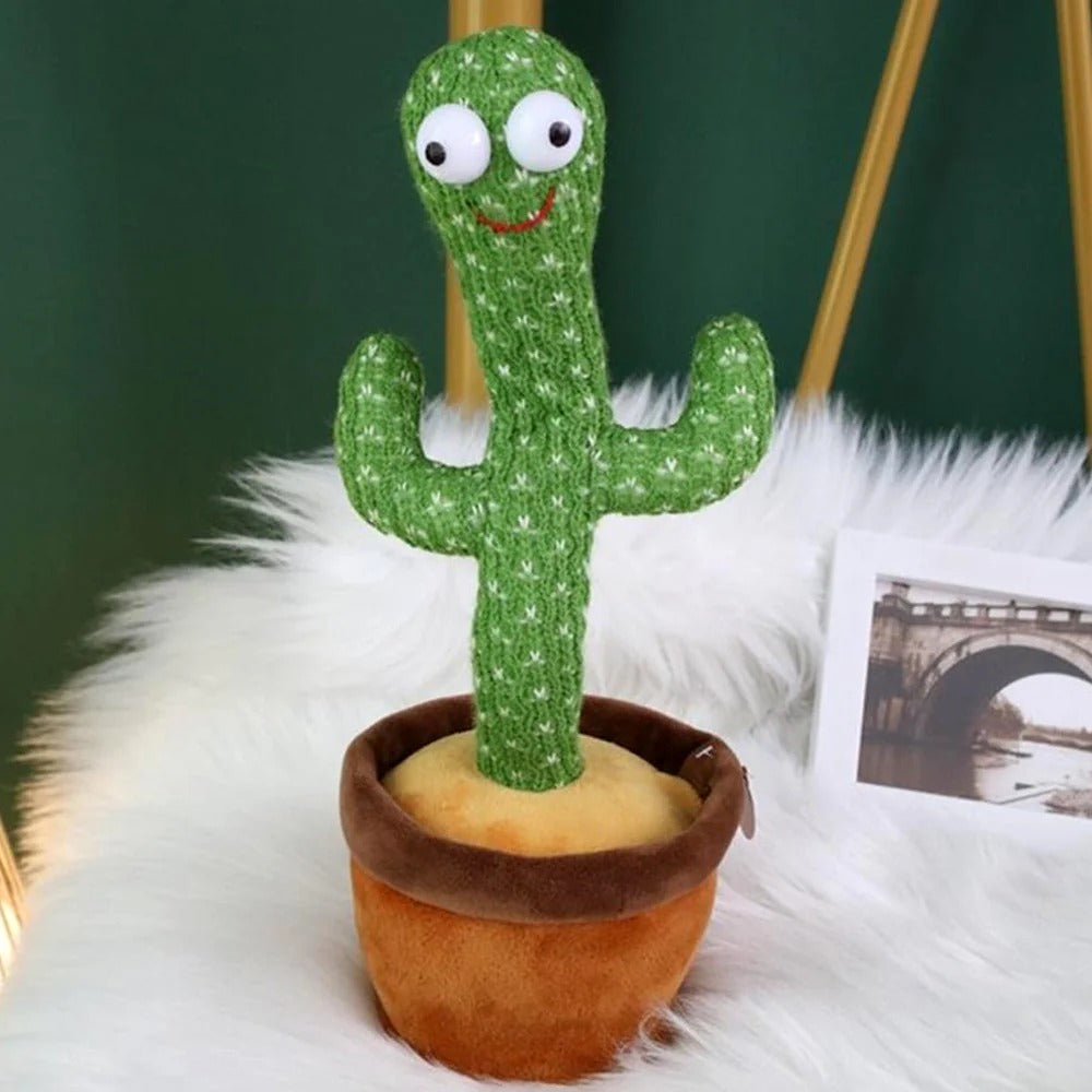 Cute Dancing & Talking Cactus Toy