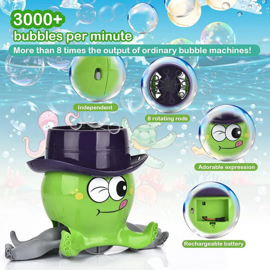 Automatic Octopus Bubble Maker