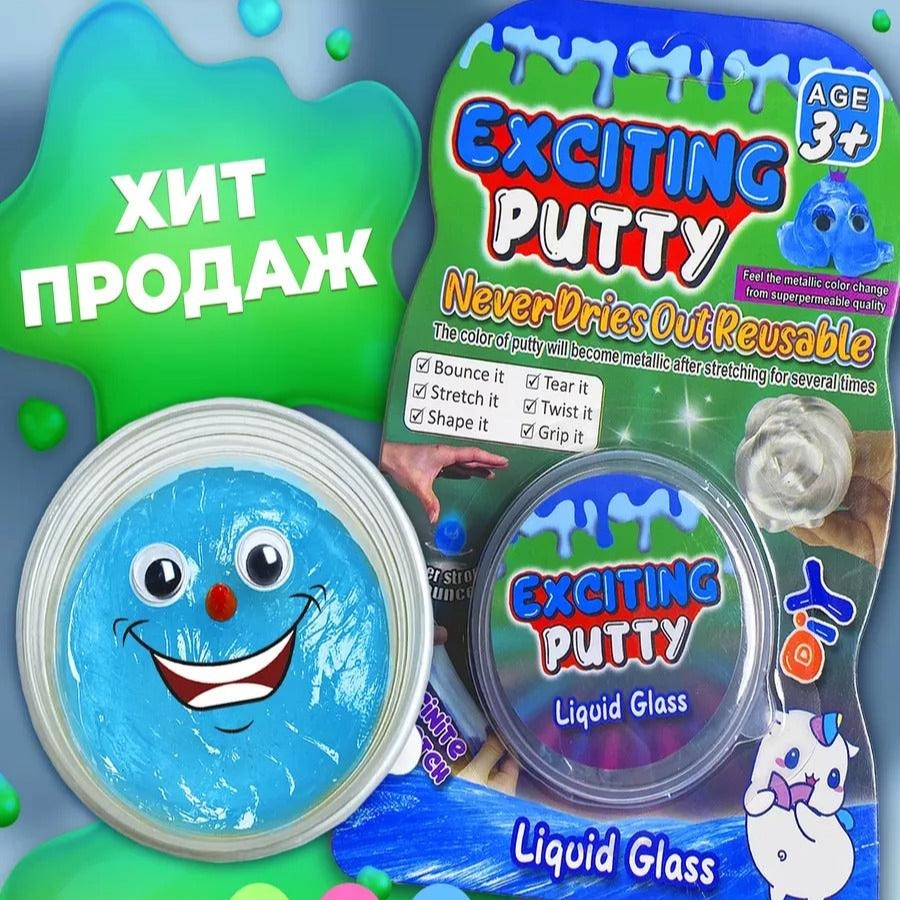 DIY Liquid Glass Stretch Putty Toy