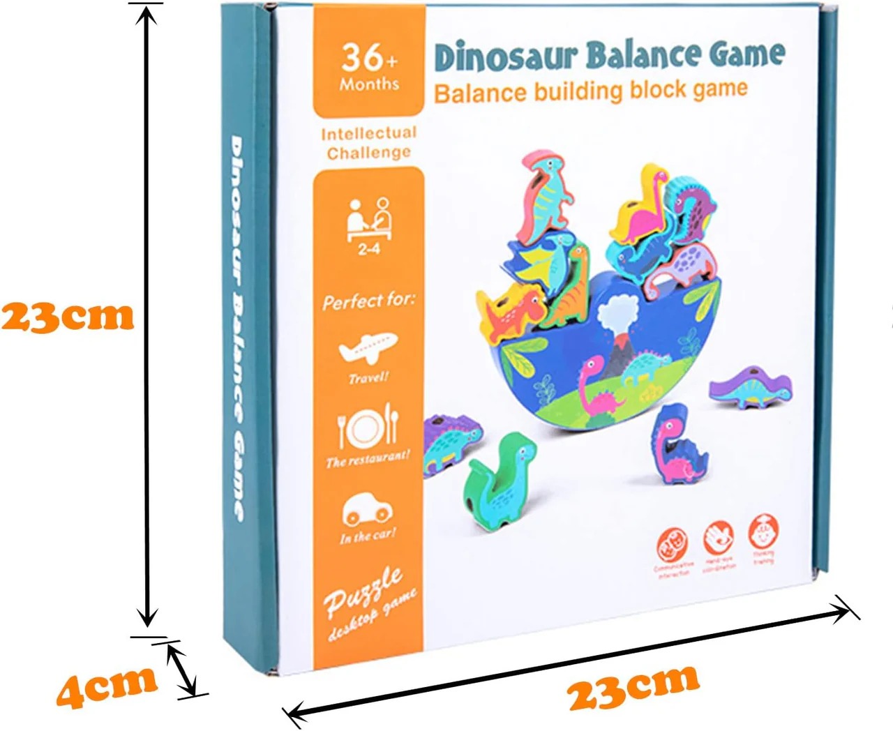 Dino Wooden Balance Game