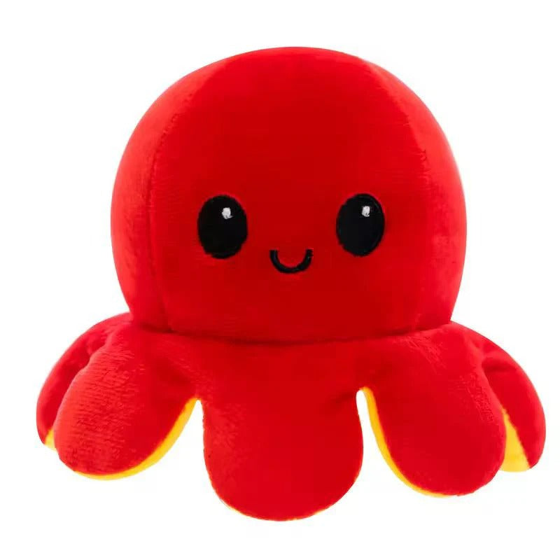 Reversible Flip Octopus Plush Toy