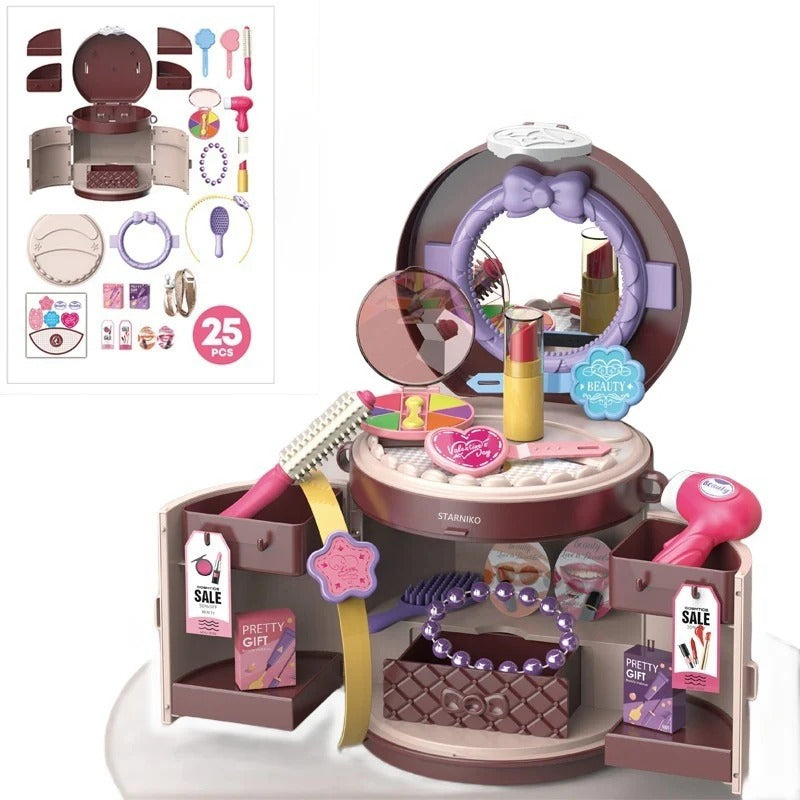 Beauty Fashion Makeup Handbag Playset