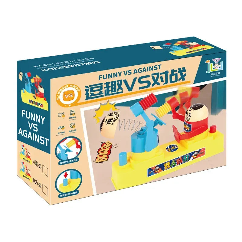 1 VS 1 Battle Fighting Boxing Game – Two-Player Interactive Hammer & Shield Toy