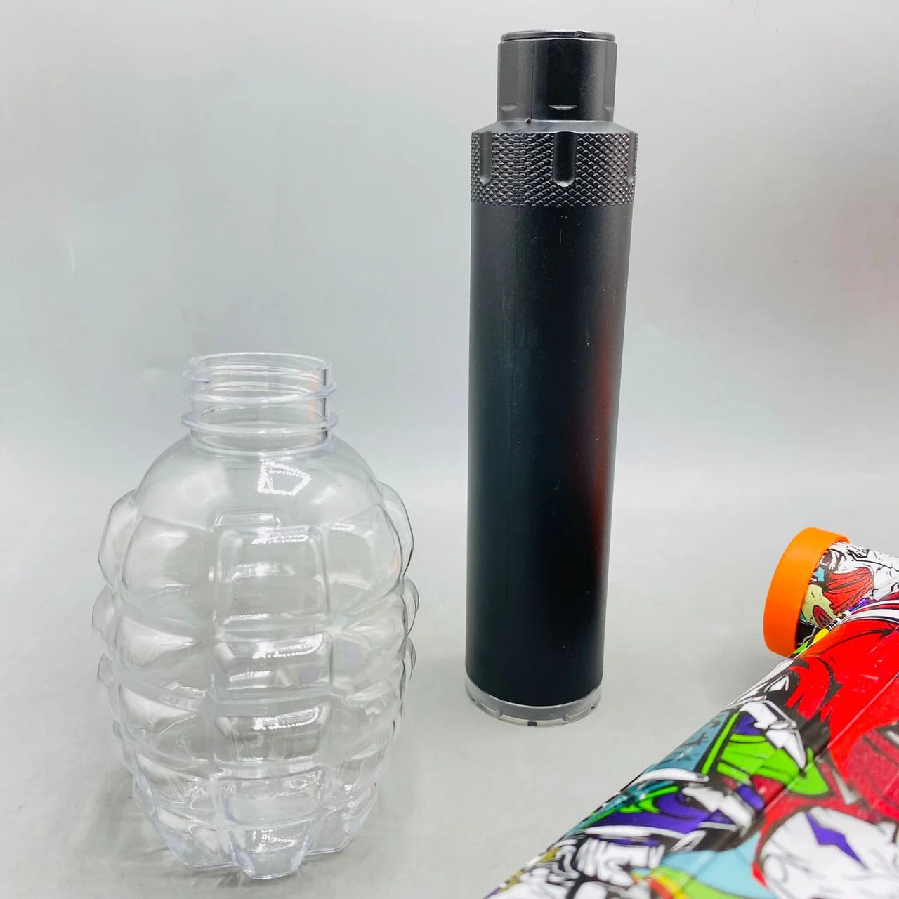 Automatic TEC-9 Cool Gel Ball Blaster with LED Light Effect