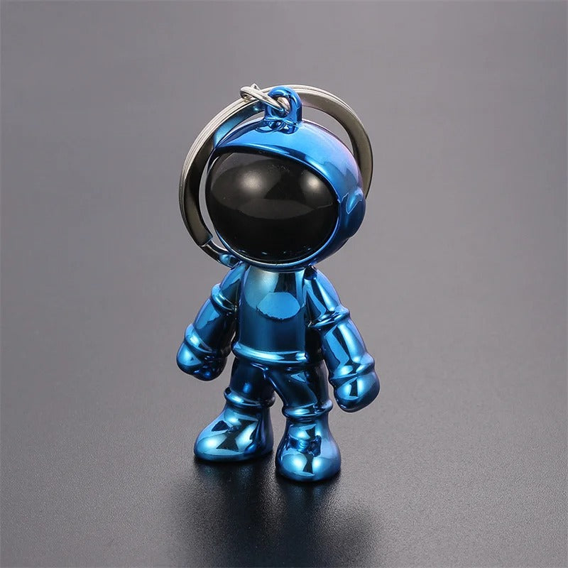 2Pcs 3D Astronaut Keychain – Hip Hop Space Robot Keyring