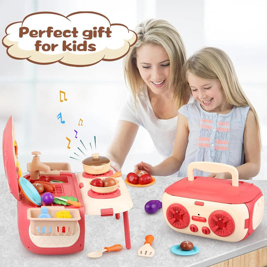 2 in 1 Stereo Kitchen & Radio Play Set