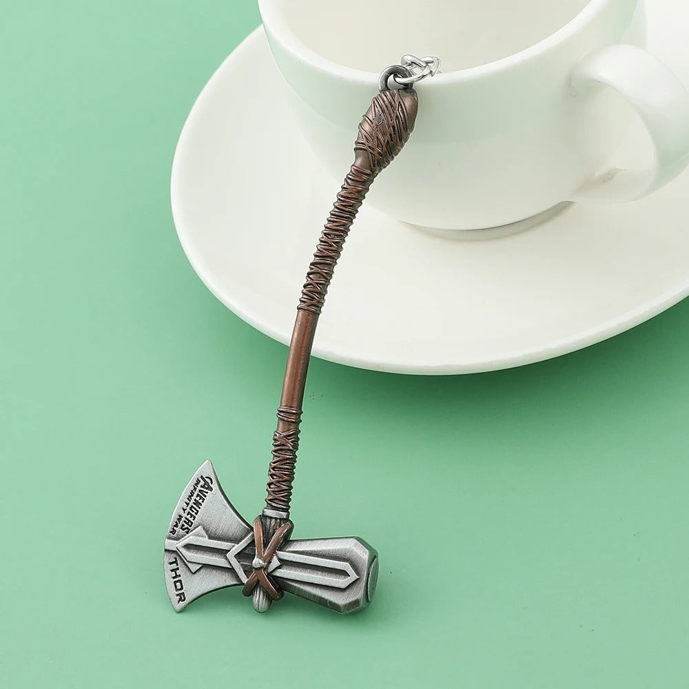 Thor Stormbreaker Axe Keychain – Marvel Avengers Infinity War Metal Key Ring
