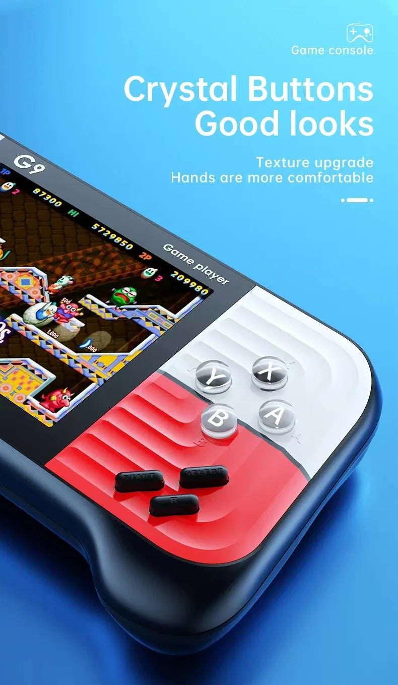 G9 Handheld Game Console ā 666 Built-in Retro Games, Dual Controllers & TV Support