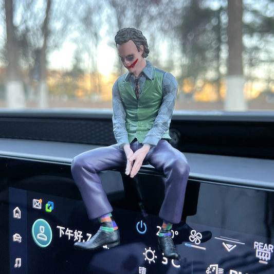 Dark Knight Joker Mounted Figurine