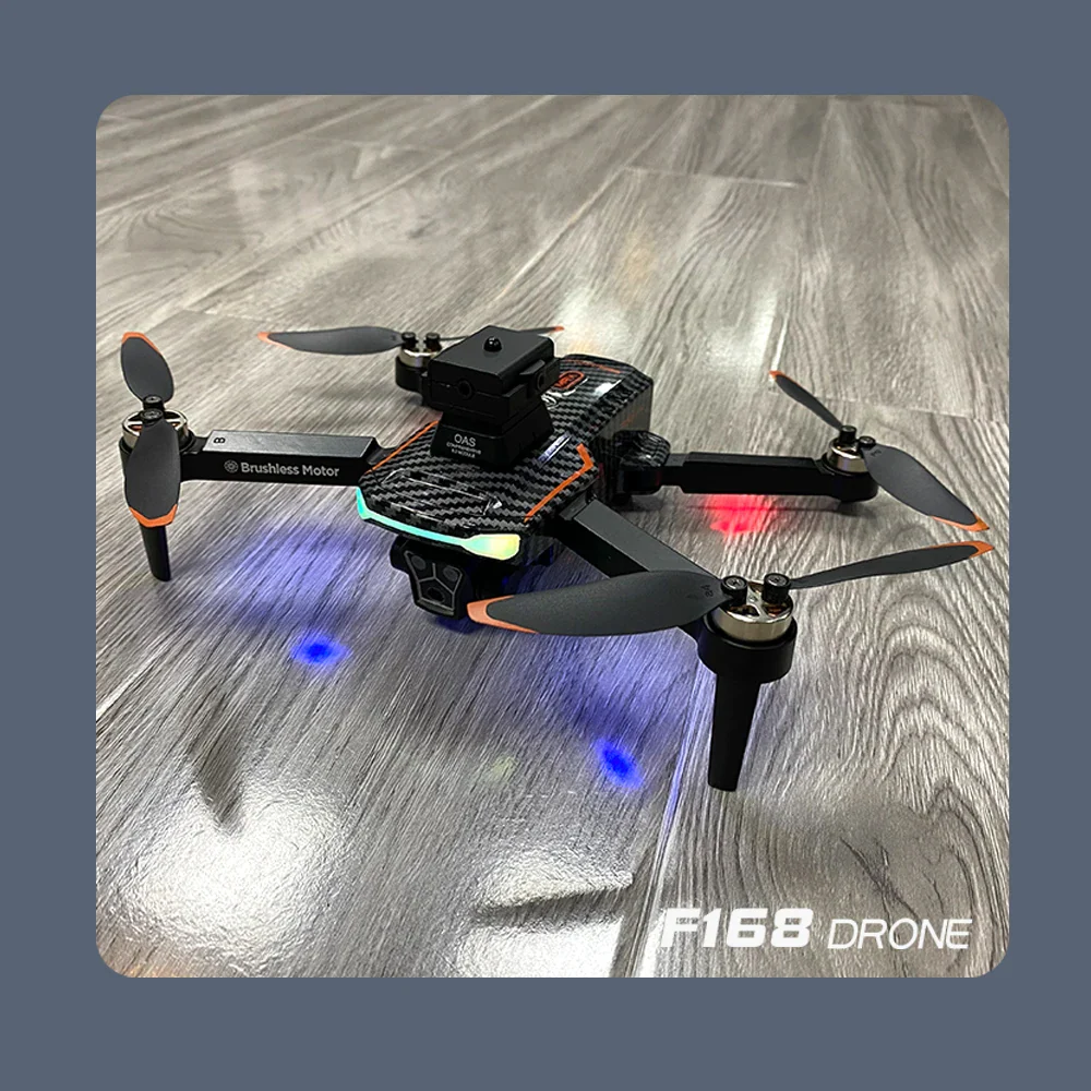 F168 Drone with HD Camera & Easy Controls