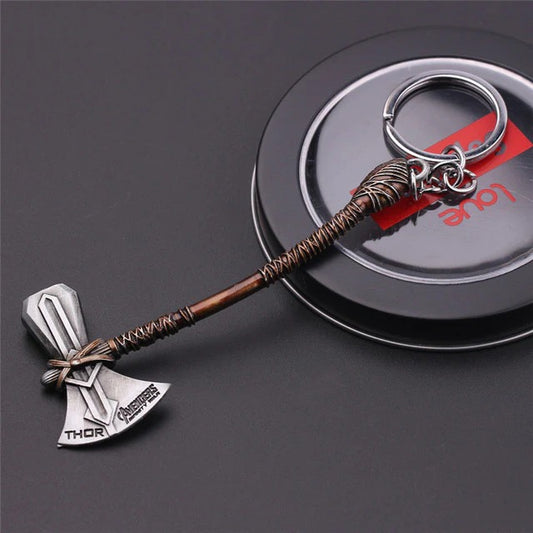Thor Stormbreaker Axe Keychain – Marvel Avengers Infinity War Metal Key Ring