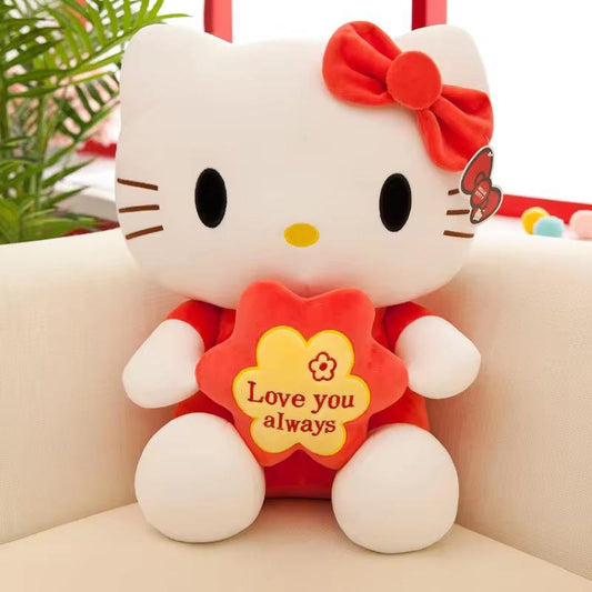 Hello Kitty Plush Toy – Cute Soft Stuffed Doll