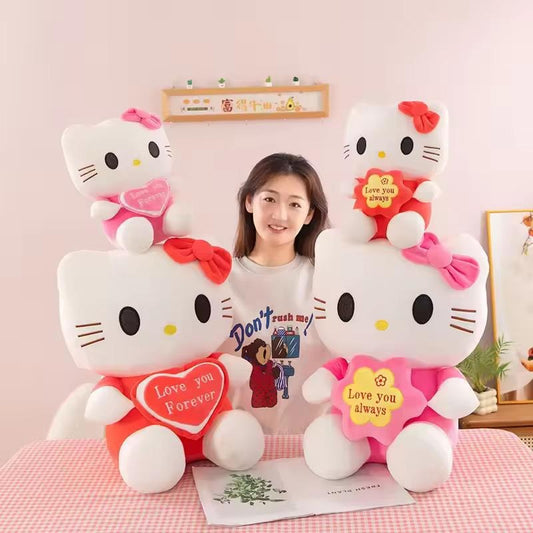 Hello Kitty Plush Toy – Cute Soft Stuffed Doll