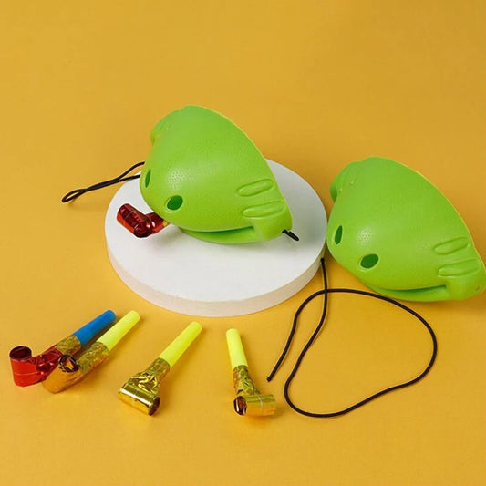 Lizard Mask Tongue Flick Card Game