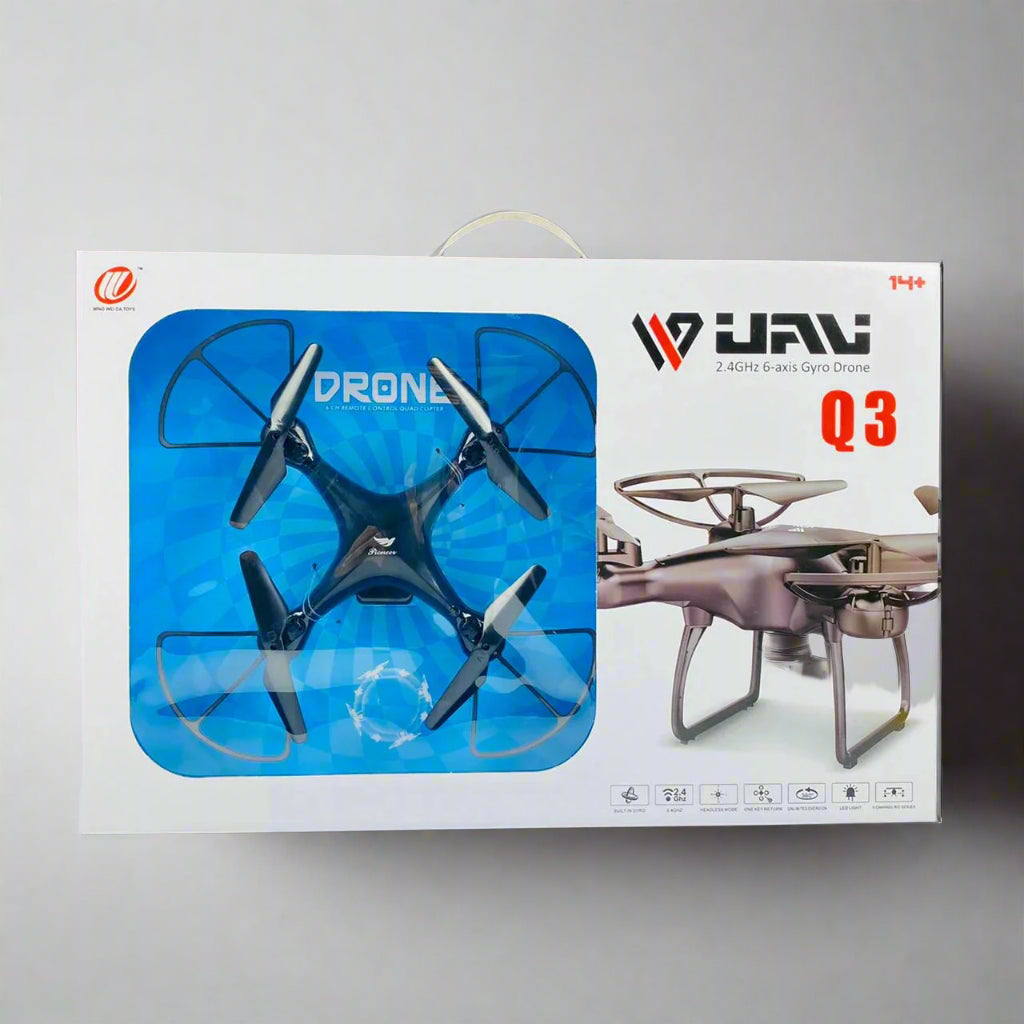 UAV Q3 6-Axis Gyro Drone with 2.4GHz Remote Control