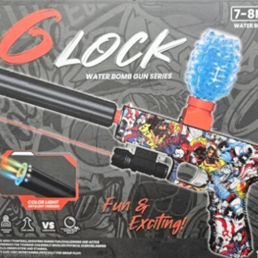 Automatic G Glock Gel Blaster with Light Effect – Realistic Toy Gun