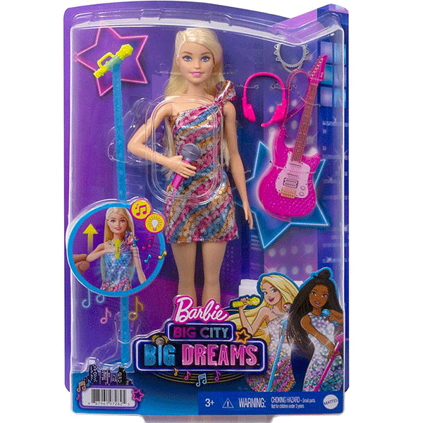 Barbie Big City Big Dreams Blonde Singing Doll