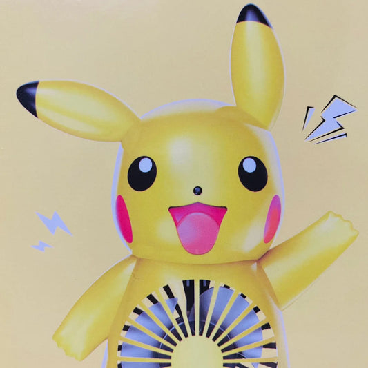 Pikachu Portable Fan – USB Rechargeable Mini Fan