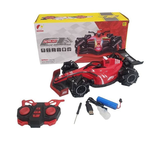 F1 RC Drift Car with Smoke Effect