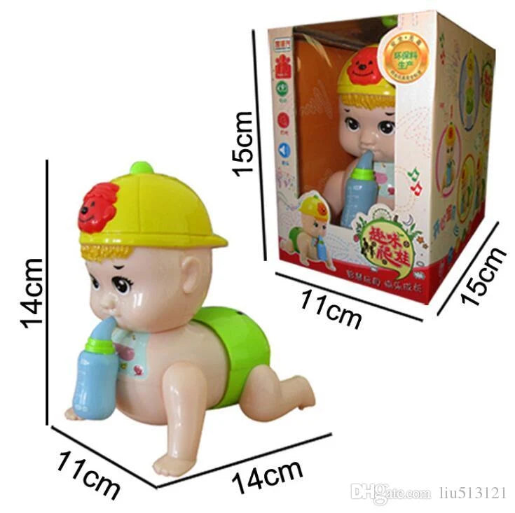 Crawling Baby with Music & Light B/O