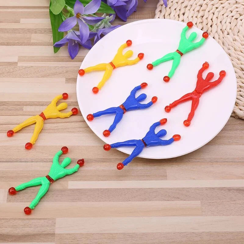 Wall Climbing Sticky Toy – Flip Rolling Men