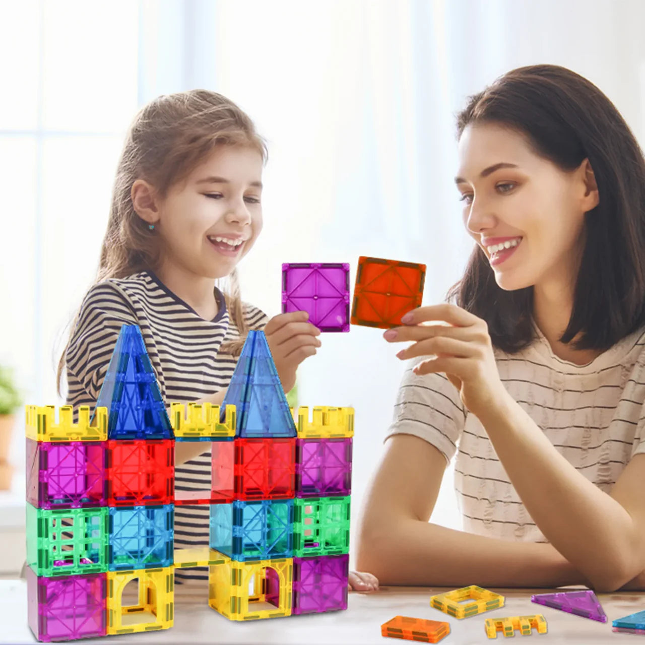 Magnetic Building Puzzle Block Tiles 36 PCS