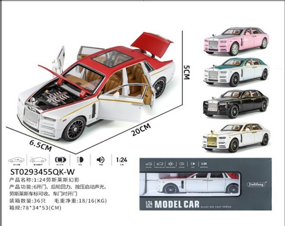 1:24 Diecast Rolls Royce Mansory Model Car