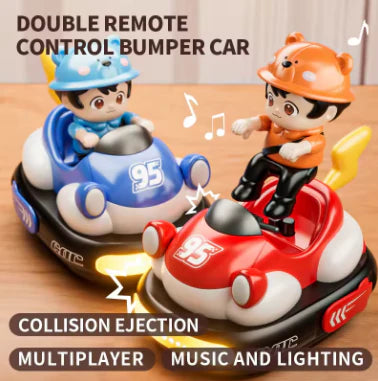 2.4G RC Battle Bumper Car – 2-Player Head Ejection Game