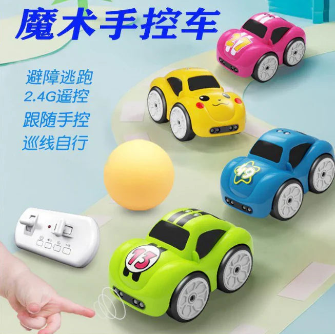 2.4G Electric Mini Remote Control Follow Sensor Car