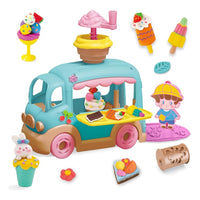 DIY Ice Cream Truck Color Dough Play Set